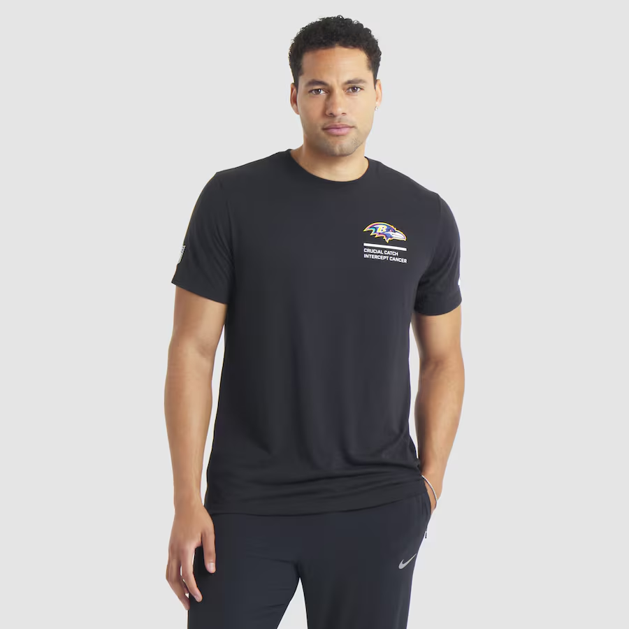 Men Baltimore Ravens #4 Nike NFL 2025 T shirt